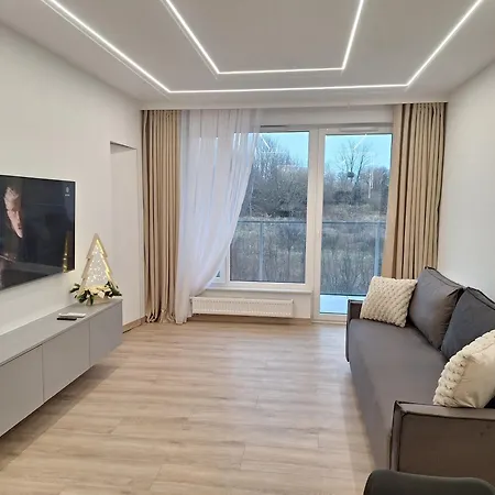Letnica Blisko Plazy Z Garazem I Klimatyzacja Apartament Gdańsk
