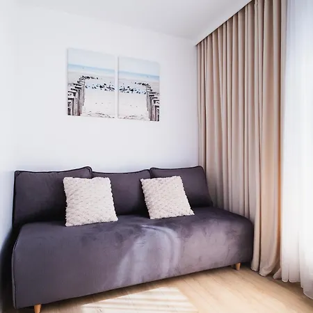 Krok Do Plaży Z Garażem I Klimatyzacją Apartament