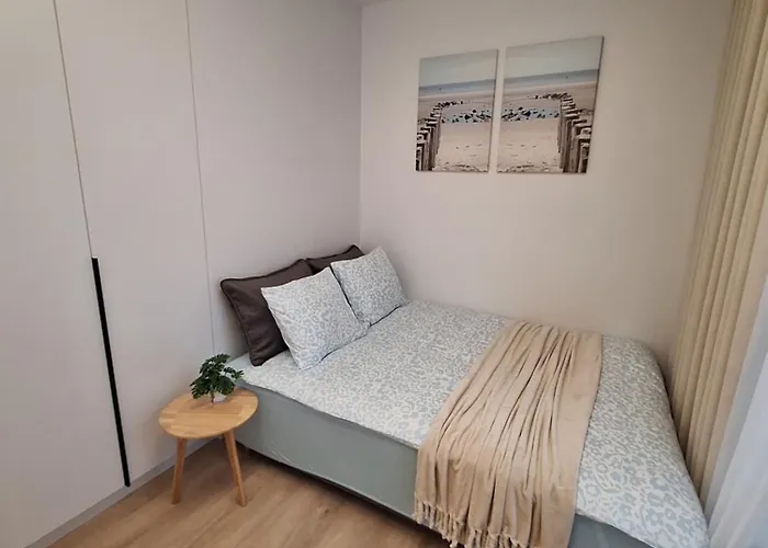 아파트 Letnica Blisko Plazy Z Garazem I Klimatyzacja